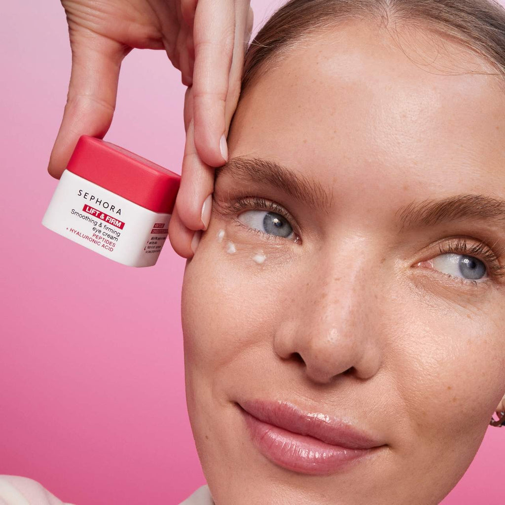 SEPHORA | Lift & Firm - Smoothing & Firming Eye Cream with Peptides + Hyaluronic Acid