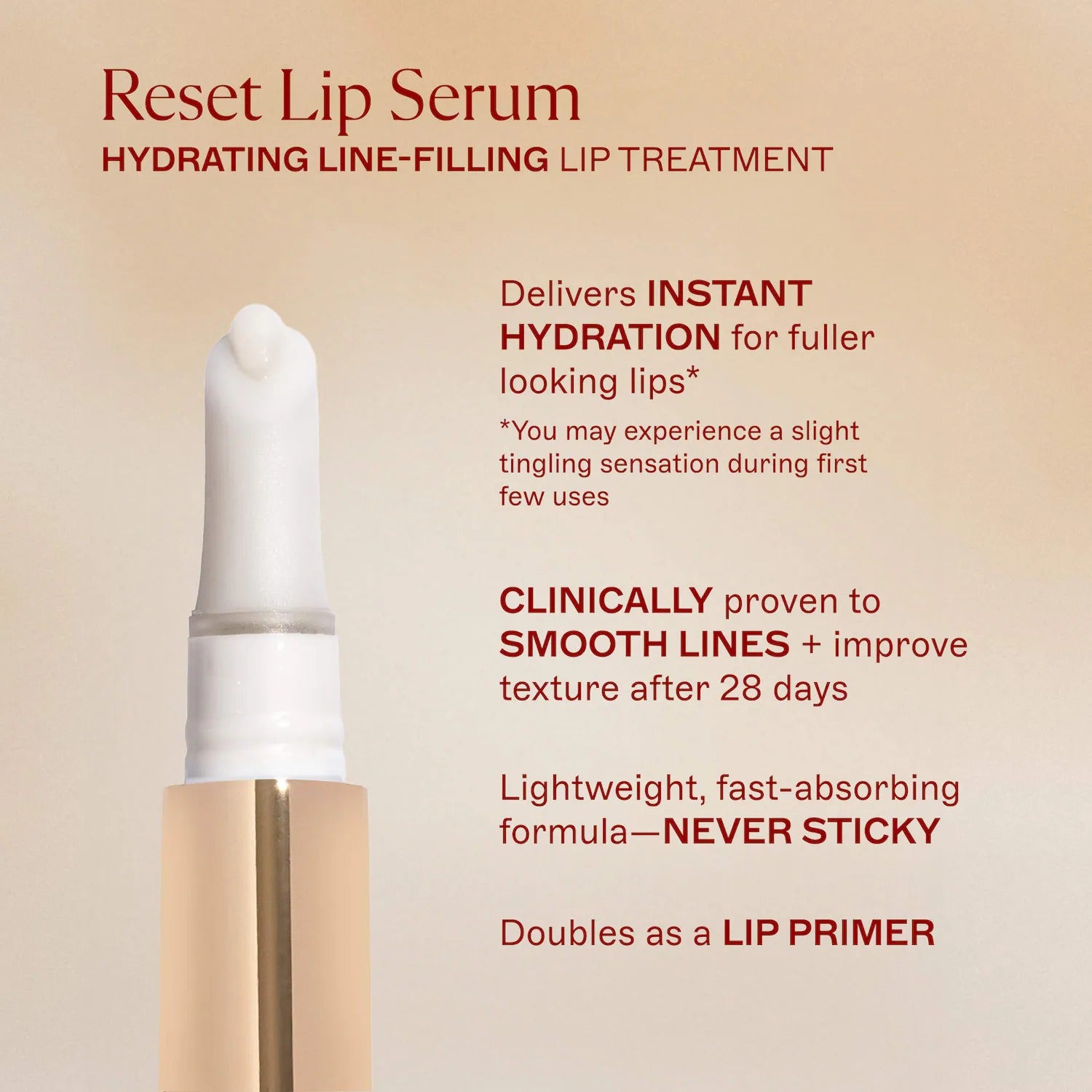 MAED | Reset Hydrating Line-Filling Lip Serum Treatment