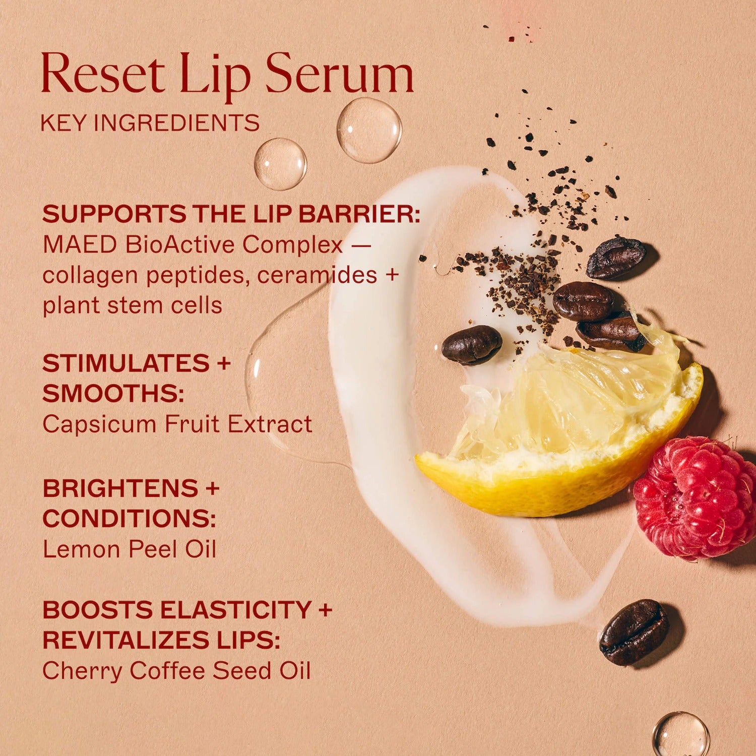 MAED | Reset Hydrating Line-Filling Lip Serum Treatment