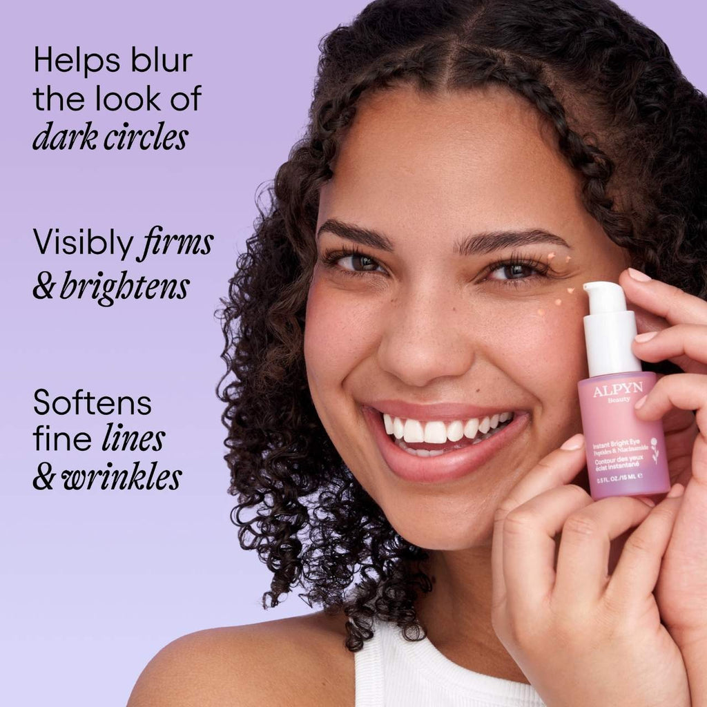 ALPYN |Instant Bright Eye Dark Circle Firming Cream with Niacinamide &amp; Peptides