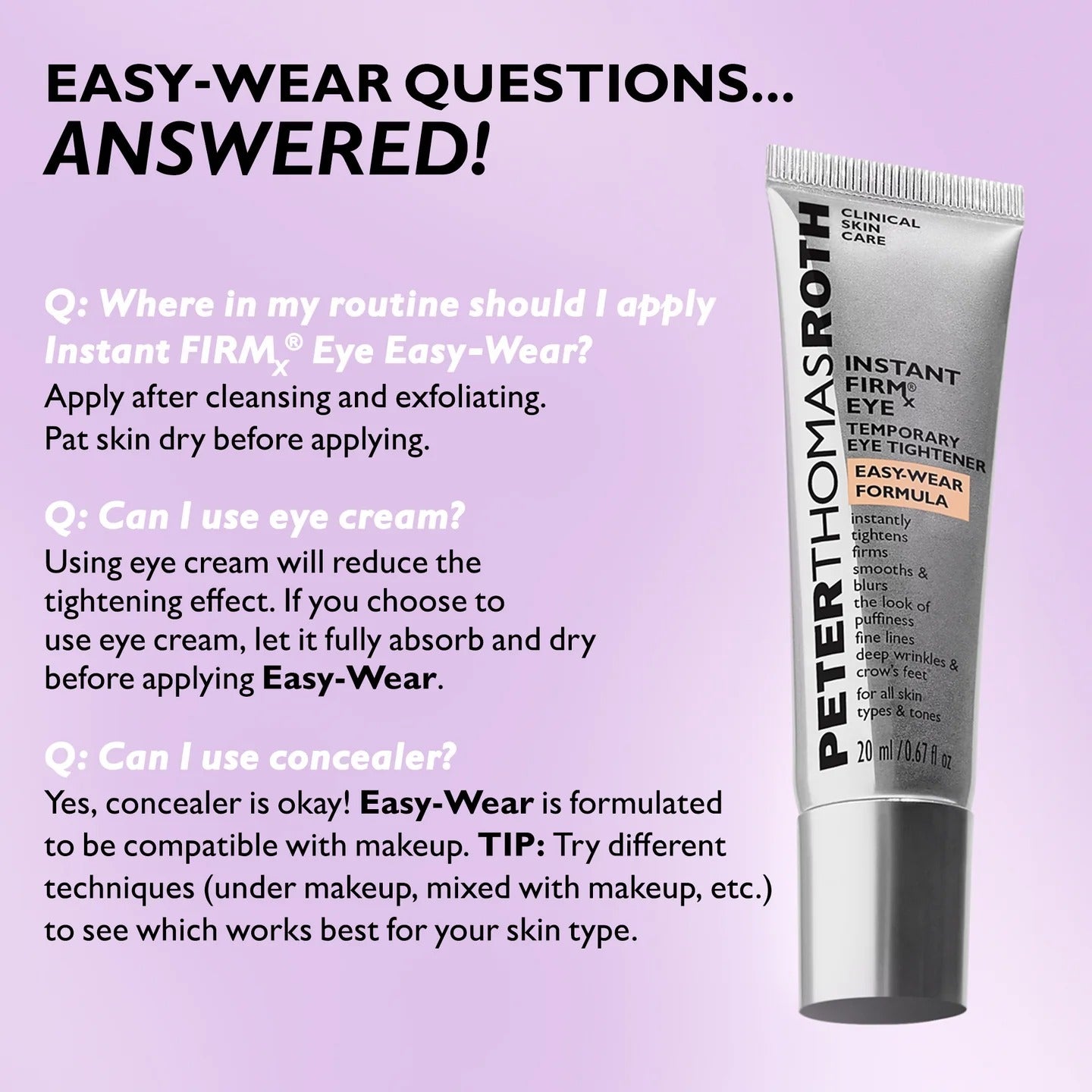 PETER THOMAS ROTH | The viral eye-tightening sensation, in an easy-wear formula!